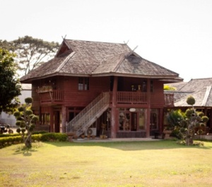 Chiang Rai Winery tasting room where you can enjoy tasting Thai fruit wines